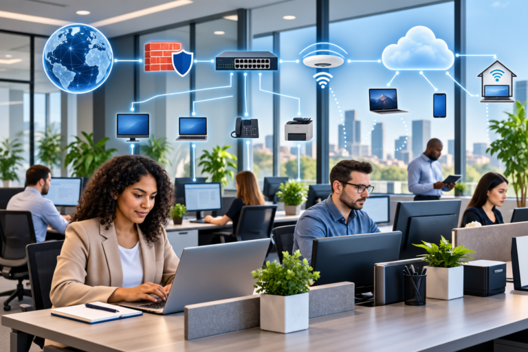 Connected Modern Office Network