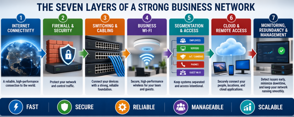 Seven Layers of a Strong Business Network